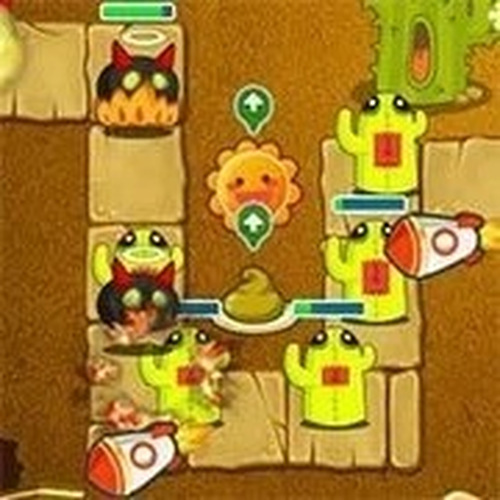 Carrot Fantasy 2: Desert Defense Game