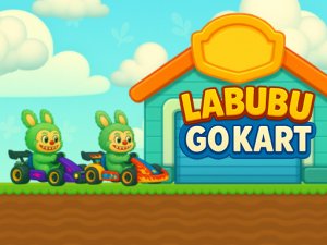 Labubu's Friendly Kart Adventure