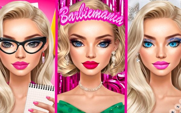 Barbiemania Makeup & Fashion Online Game