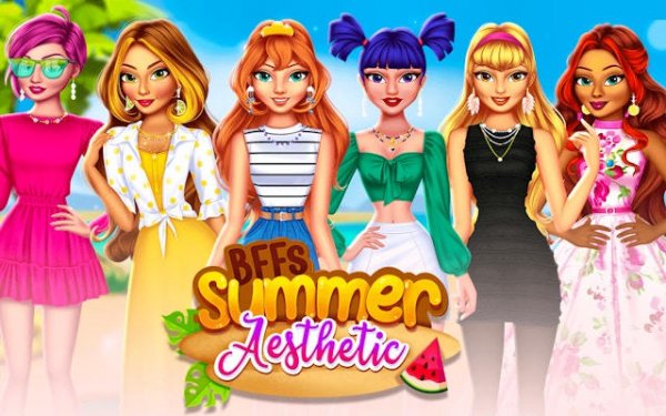 BFFs Summer Aesthetic Fashion Game