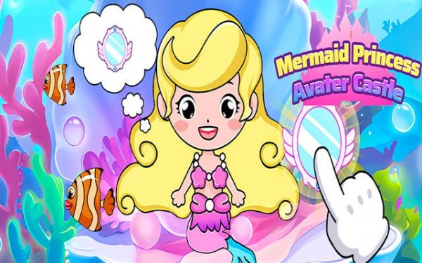 Mermaid Princess Avatar Castle: Dress Up & Decorate Online Game