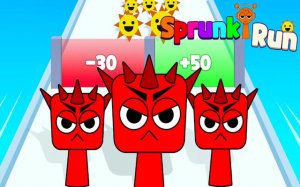 Sprunki Run: Endless Math Adventure