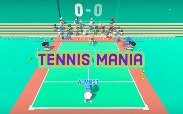 Tennis Mania: 3D Cube Sports Online Game