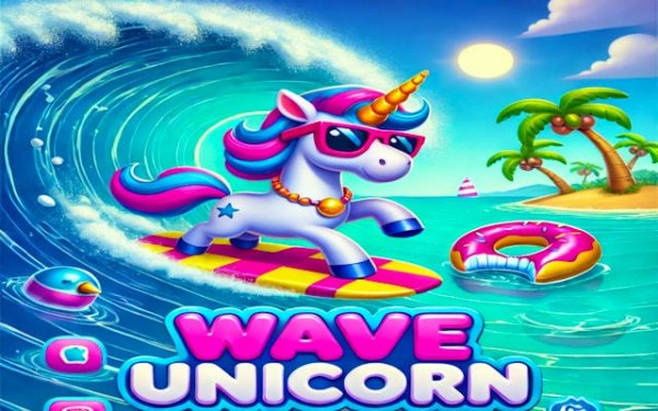 Wave Unicorn: Magical Surfing Game Online