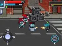 Rainbow Space Guardian Action Game