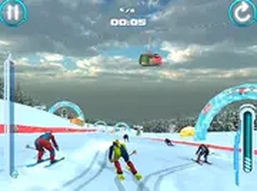 Snow Slope Racing Champion